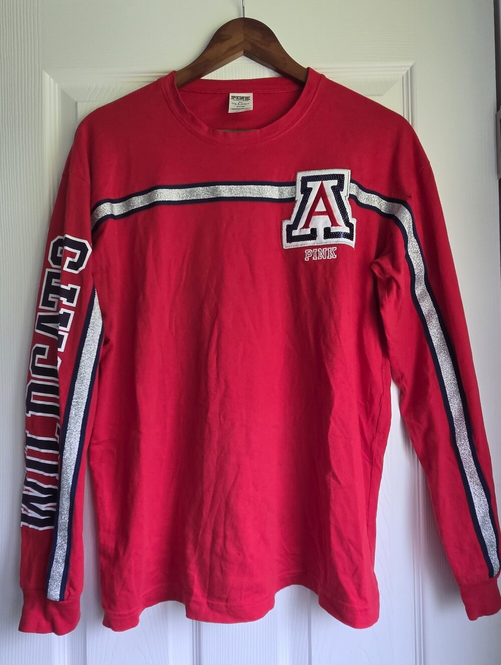 Victoria's Secret PINK Arizona Wildcats Long Sleeve Tee S